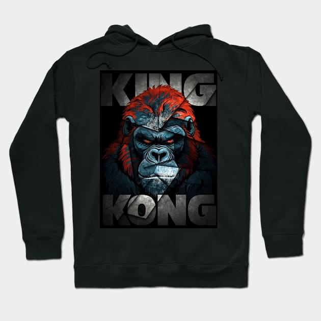 Metal Kong Hoodie by SAN ART STUDIO 